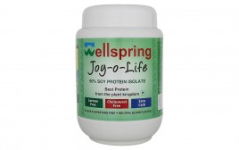 Wellspring Joy-o-Life (90% Soy Protein Isolate)  Plastic Jar  500 grams